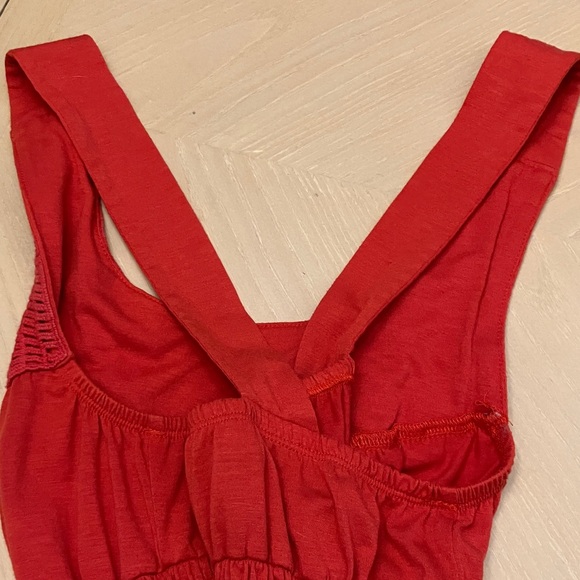 A-List Ladies Elegant Orange Sundress - Picture 9 of 10